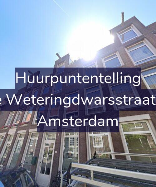 Foto gevel Huurpuntentelling voor Derde Weteringdwarsstraat 36-D, Amsterdam