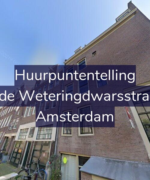 Foto gevel Huurpuntentelling voor Derde Weteringdwarsstraat 2, Amsterdam