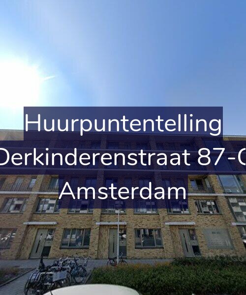Foto gevel Huurpuntentelling voor Derkinderenstraat 87-C, Amsterdam