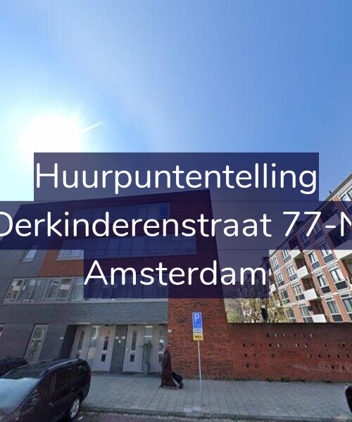 Foto gevel Huurpuntentelling voor Derkinderenstraat 77-N, Amsterdam