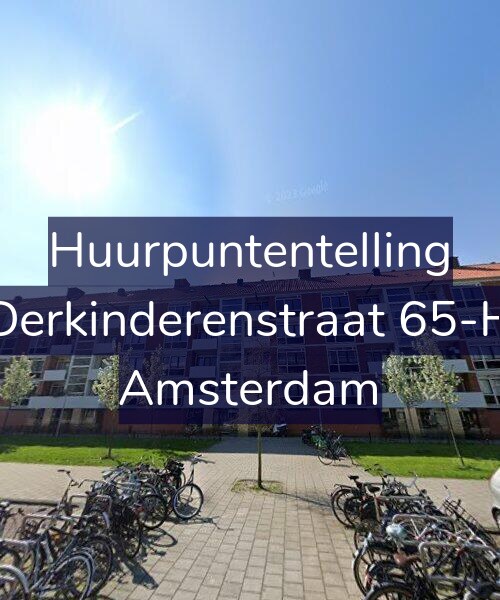 Foto gevel Huurpuntentelling voor Derkinderenstraat 65-H, Amsterdam
