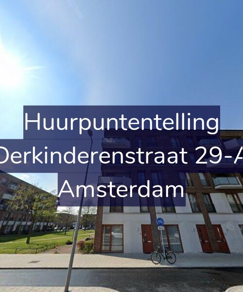 Foto gevel Huurpuntentelling voor Derkinderenstraat 29-A, Amsterdam
