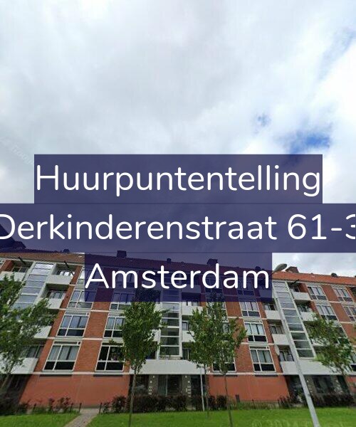 Foto gevel Huurpuntentelling voor Derkinderenstraat 61-3, Amsterdam