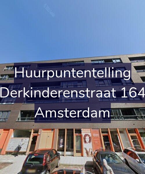 Foto gevel Huurpuntentelling voor Derkinderenstraat 164, Amsterdam