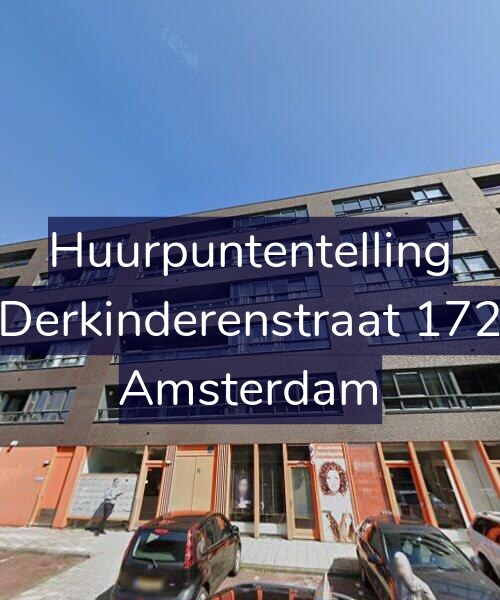 Foto gevel Huurpuntentelling voor Derkinderenstraat 172, Amsterdam