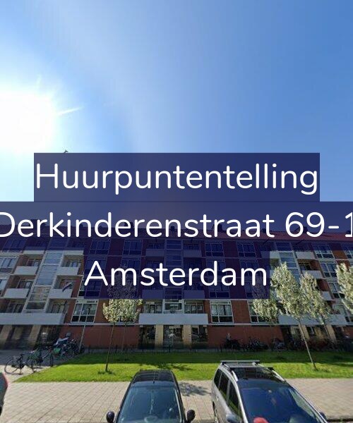 Foto gevel Huurpuntentelling voor Derkinderenstraat 69-1, Amsterdam