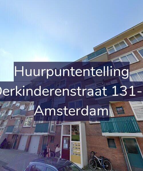 Foto gevel Huurpuntentelling voor Derkinderenstraat 131-1, Amsterdam