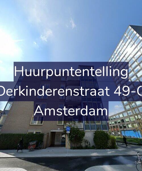 Foto gevel Huurpuntentelling voor Derkinderenstraat 49-G, Amsterdam
