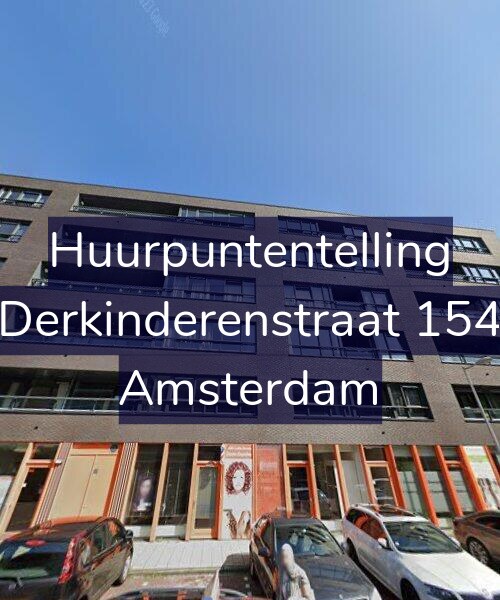 Foto gevel Huurpuntentelling voor Derkinderenstraat 154, Amsterdam