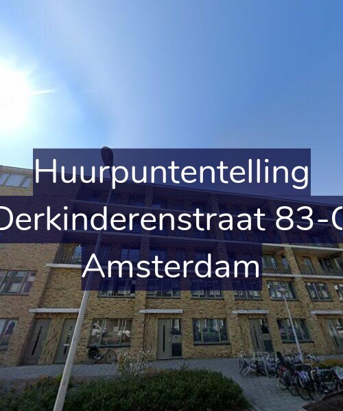 Foto gevel Huurpuntentelling voor Derkinderenstraat 83-C, Amsterdam