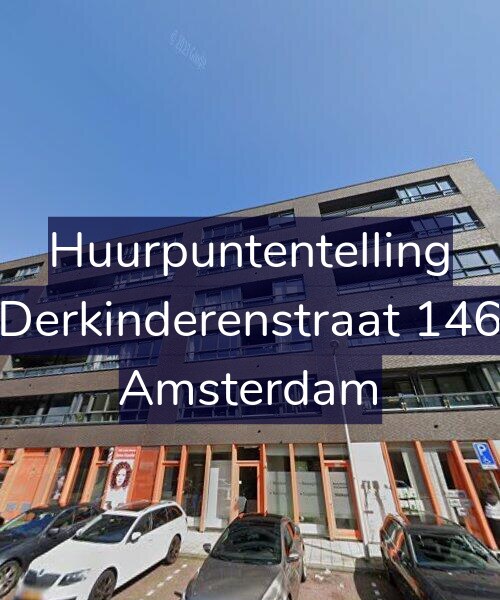 Foto gevel Huurpuntentelling voor Derkinderenstraat 146, Amsterdam