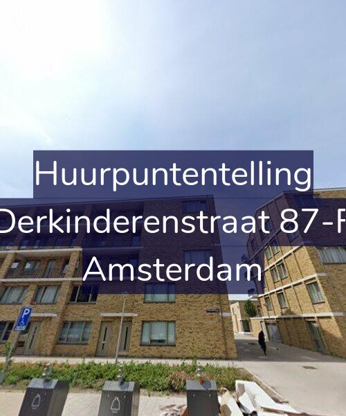 Foto gevel Huurpuntentelling voor Derkinderenstraat 87-F, Amsterdam