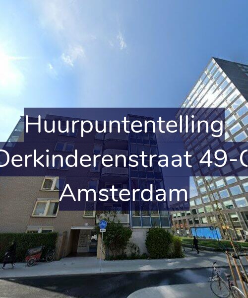 Foto gevel Huurpuntentelling voor Derkinderenstraat 49-C, Amsterdam