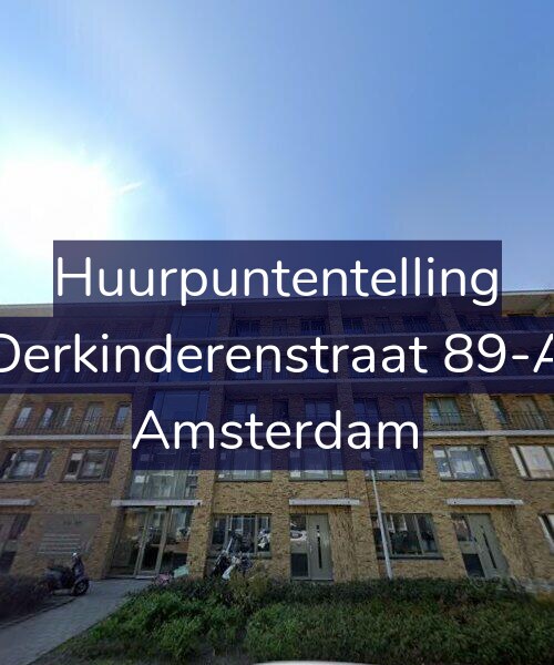 Foto gevel Huurpuntentelling voor Derkinderenstraat 89-A, Amsterdam