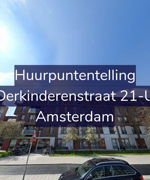 Foto gevel Huurpuntentelling voor Derkinderenstraat 21-U, Amsterdam