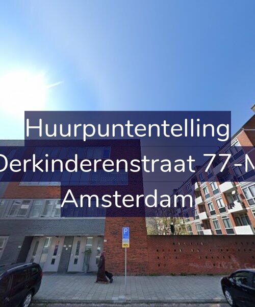 Foto gevel Huurpuntentelling voor Derkinderenstraat 77-M, Amsterdam
