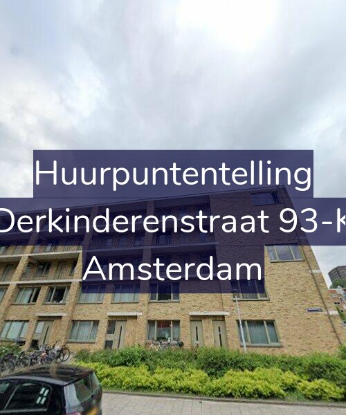 Foto gevel Huurpuntentelling voor Derkinderenstraat 93-K, Amsterdam