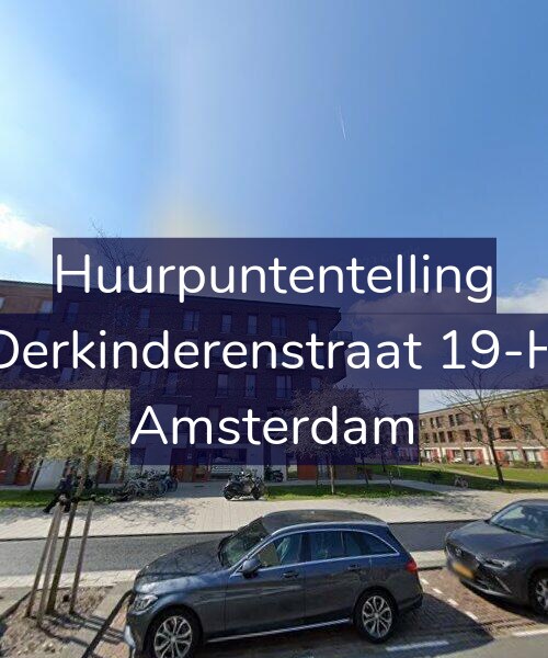 Foto gevel Huurpuntentelling voor Derkinderenstraat 19-H, Amsterdam