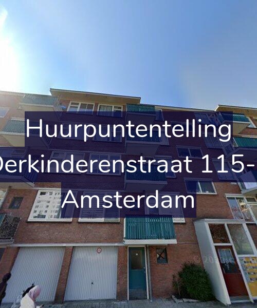 Foto gevel Huurpuntentelling voor Derkinderenstraat 115-1, Amsterdam