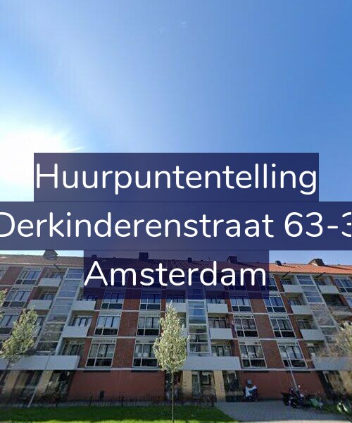 Foto gevel Huurpuntentelling voor Derkinderenstraat 63-3, Amsterdam