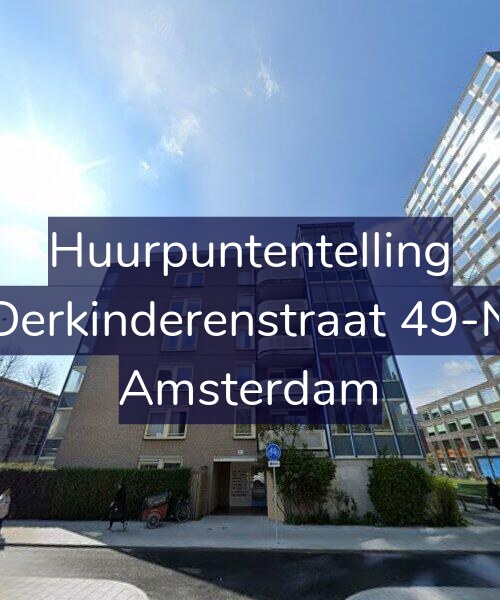 Foto gevel Huurpuntentelling voor Derkinderenstraat 49-N, Amsterdam