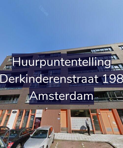 Foto gevel Huurpuntentelling voor Derkinderenstraat 198, Amsterdam