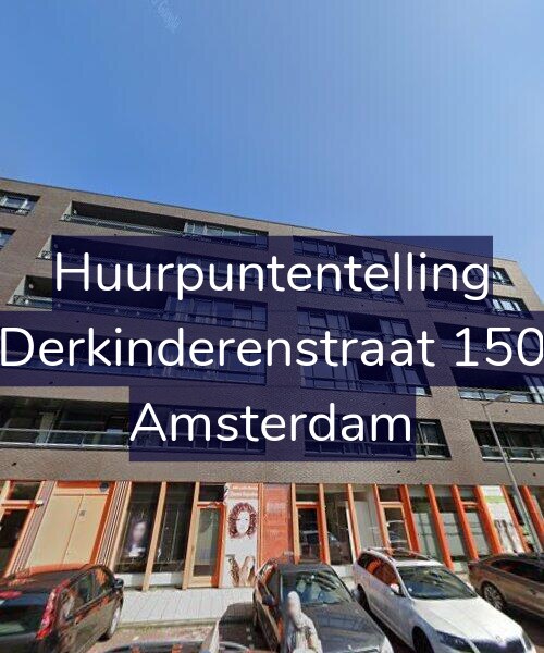 Foto gevel Huurpuntentelling voor Derkinderenstraat 150, Amsterdam