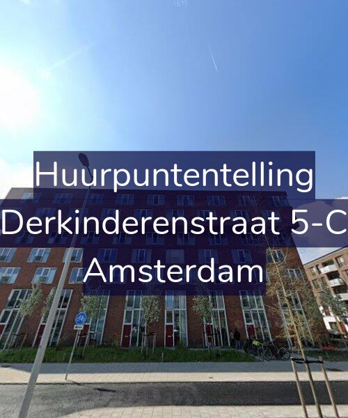 Foto gevel Huurpuntentelling voor Derkinderenstraat 5-C, Amsterdam