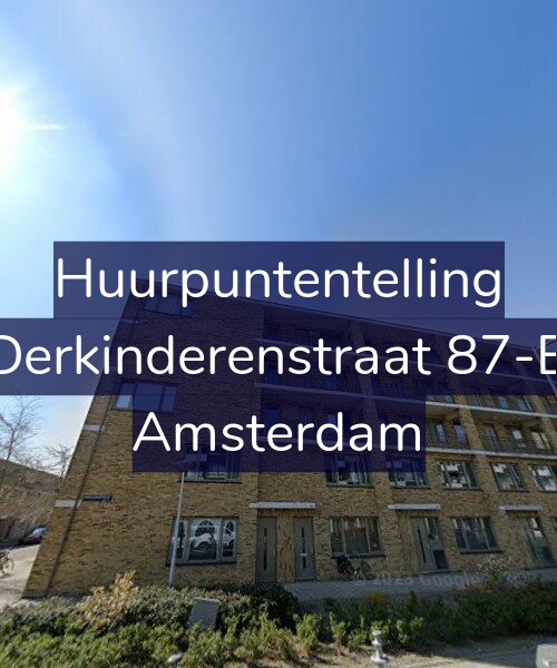 Foto gevel Huurpuntentelling voor Derkinderenstraat 87-B, Amsterdam