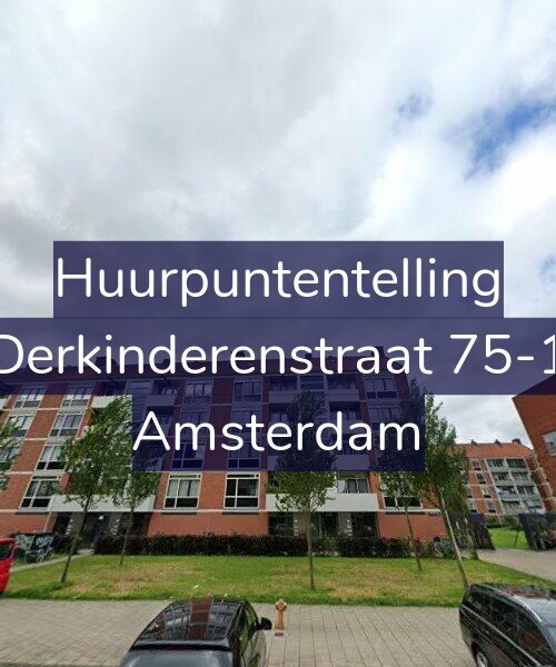 Foto gevel Huurpuntentelling voor Derkinderenstraat 75-1, Amsterdam