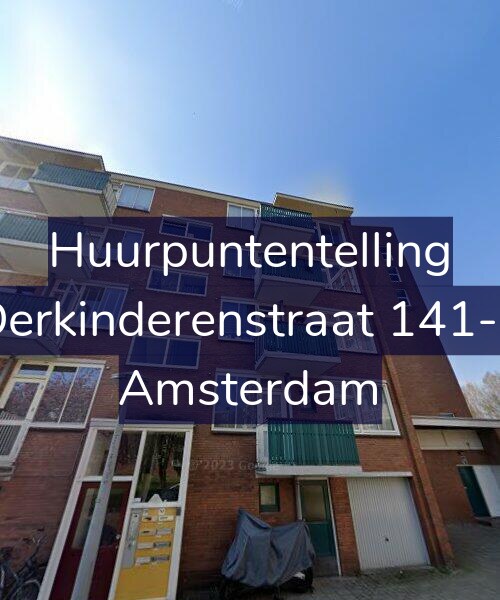 Foto gevel Huurpuntentelling voor Derkinderenstraat 141-3, Amsterdam