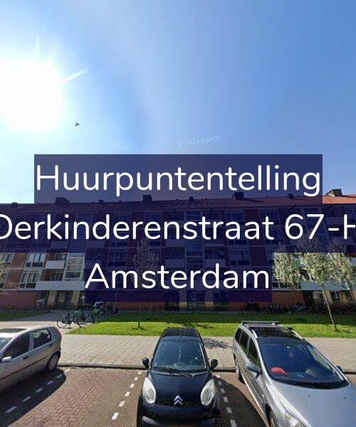 Foto gevel Huurpuntentelling voor Derkinderenstraat 67-H, Amsterdam