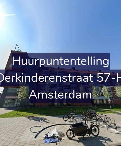 Foto gevel Huurpuntentelling voor Derkinderenstraat 57-H, Amsterdam