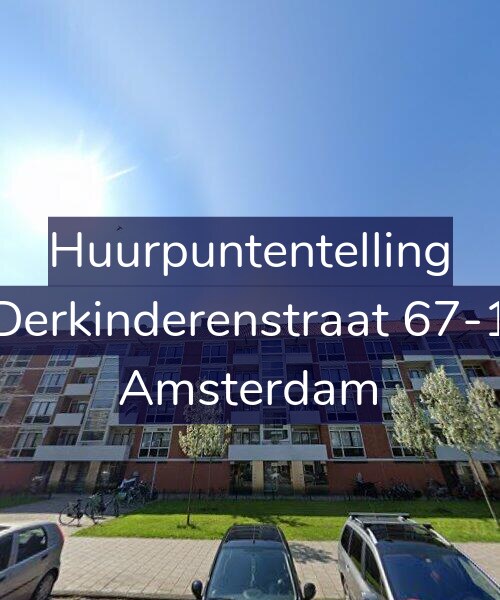 Foto gevel Huurpuntentelling voor Derkinderenstraat 67-1, Amsterdam
