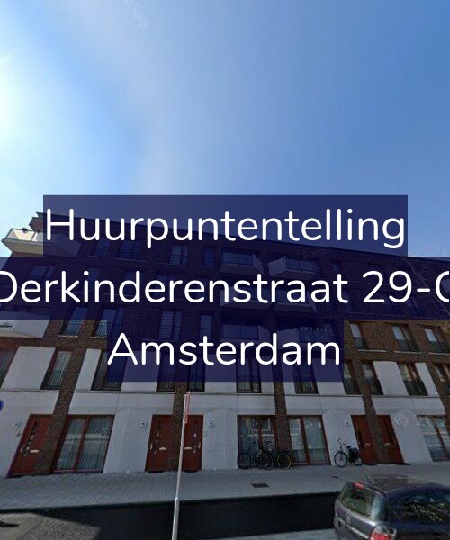 Foto gevel Huurpuntentelling voor Derkinderenstraat 29-C, Amsterdam