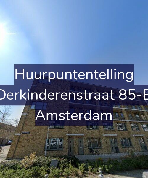 Foto gevel Huurpuntentelling voor Derkinderenstraat 85-B, Amsterdam