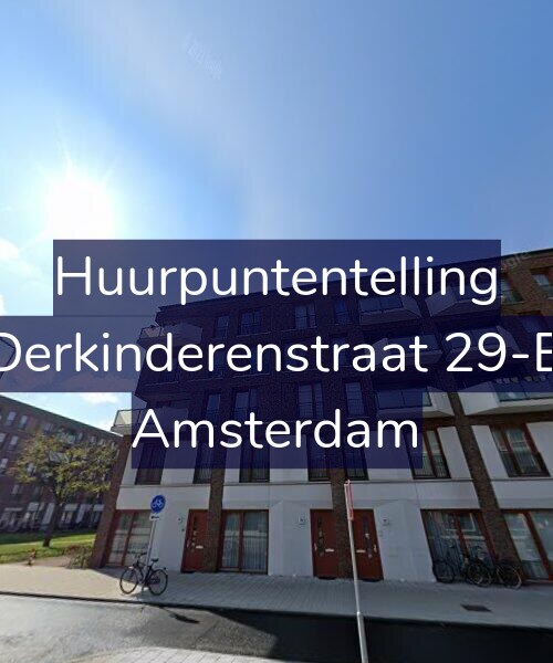 Foto gevel Huurpuntentelling voor Derkinderenstraat 29-B, Amsterdam