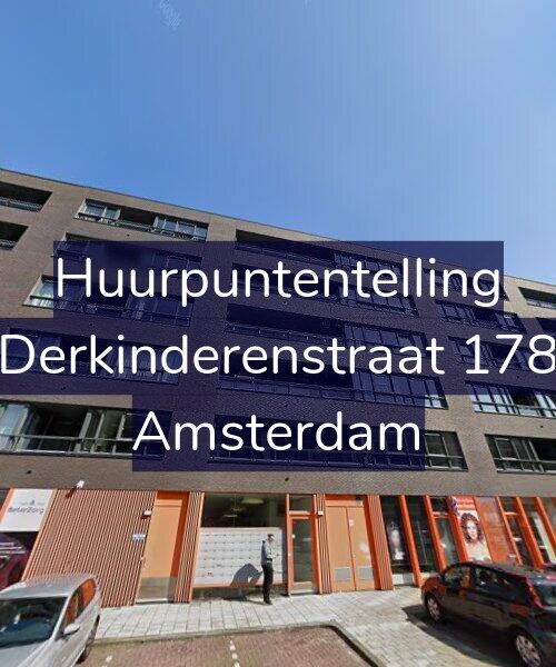 Foto gevel Huurpuntentelling voor Derkinderenstraat 178, Amsterdam