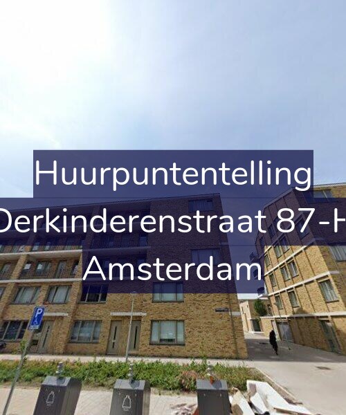 Foto gevel Huurpuntentelling voor Derkinderenstraat 87-H, Amsterdam