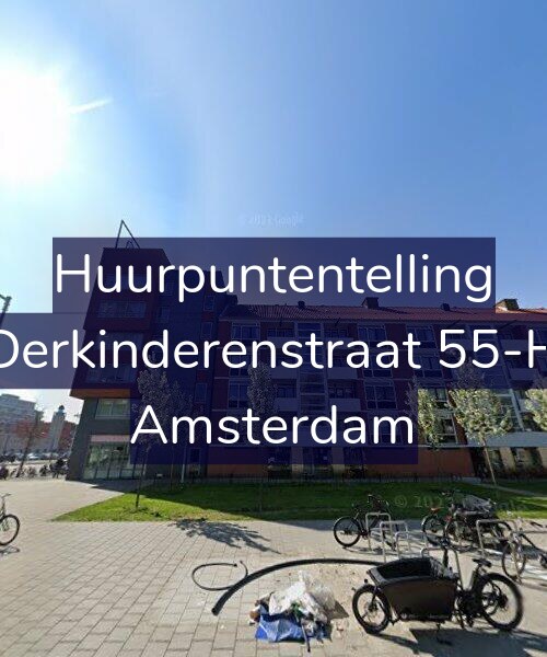 Foto gevel Huurpuntentelling voor Derkinderenstraat 55-H, Amsterdam