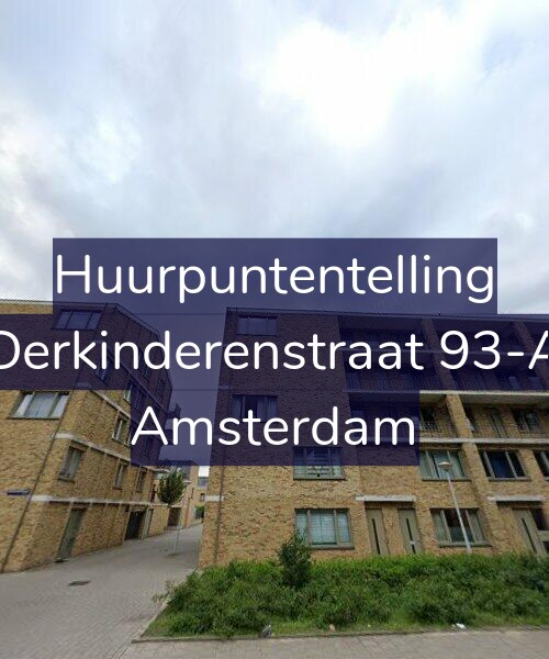 Foto gevel Huurpuntentelling voor Derkinderenstraat 93-A, Amsterdam