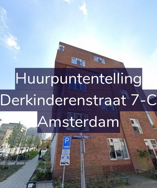 Foto gevel Huurpuntentelling voor Derkinderenstraat 7-C, Amsterdam