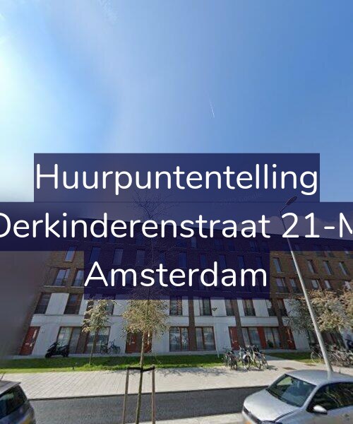 Foto gevel Huurpuntentelling voor Derkinderenstraat 21-M, Amsterdam