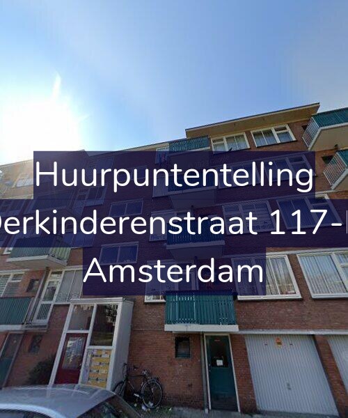 Foto gevel Huurpuntentelling voor Derkinderenstraat 117-H, Amsterdam