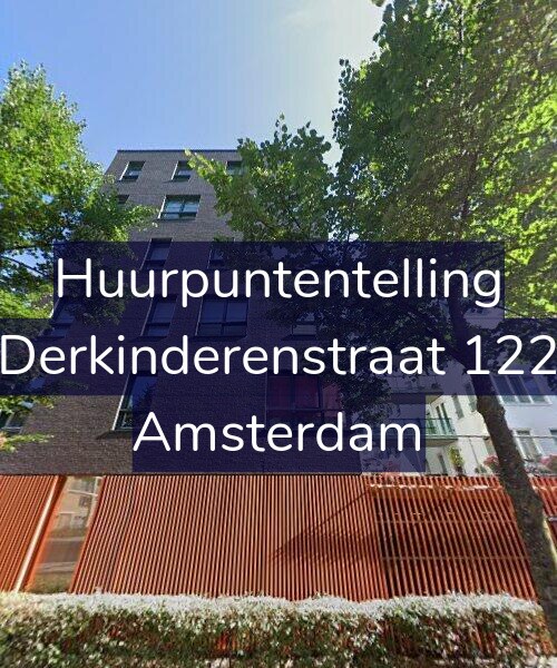 Foto gevel Huurpuntentelling voor Derkinderenstraat 122, Amsterdam