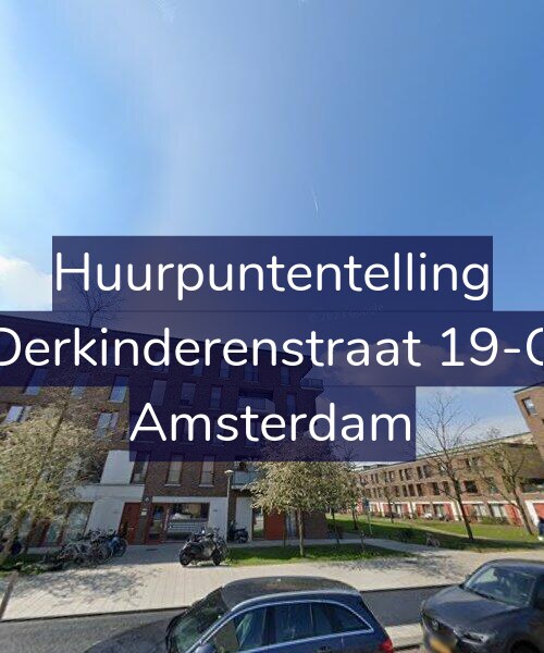 Foto gevel Huurpuntentelling voor Derkinderenstraat 19-C, Amsterdam