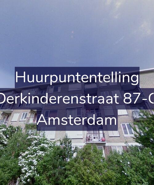 Foto gevel Huurpuntentelling voor Derkinderenstraat 87-G, Amsterdam