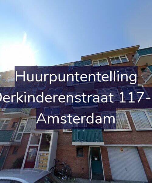 Foto gevel Huurpuntentelling voor Derkinderenstraat 117-2, Amsterdam