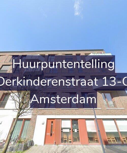 Foto gevel Huurpuntentelling voor Derkinderenstraat 13-G, Amsterdam