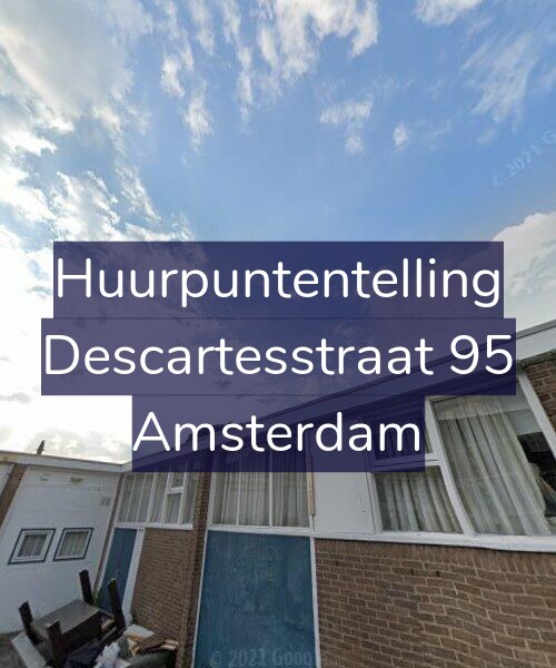 Foto gevel Huurpuntentelling voor Descartesstraat 95, Amsterdam